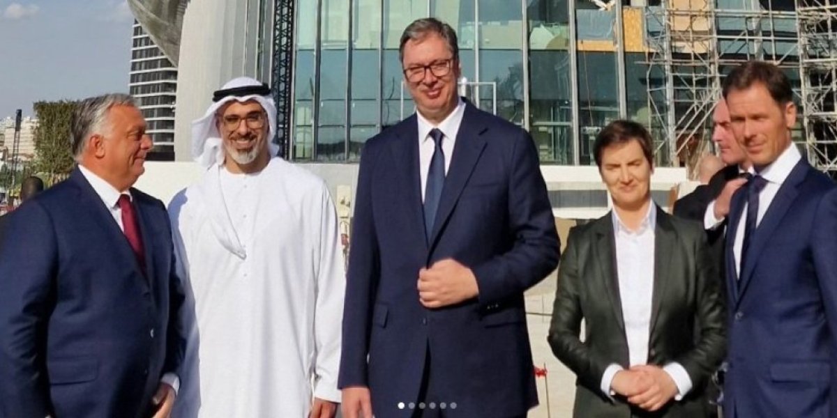 Vučić obišao Kulu Beograd sa Orbanom i šeikom bin Zajedom: Ona je ostvarenje našeg velikog i smelog sna i vizije! (FOTO)