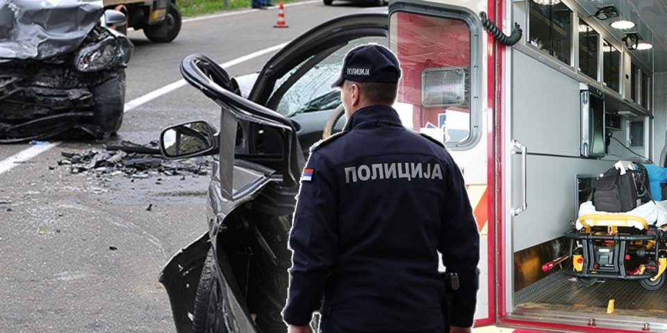 Zatvorski čuvari i robijaši povređeni kod Alibunara! U njihov kombi se zakucao automobil (VIDEO)