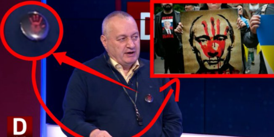 Bizarno! Milivojević nosi simbol obojene revolucije koja je pokušana protiv Putina, a oni je sad sprovode protiv Vučića! (FOTO)