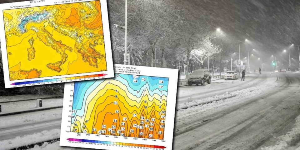 Jutro u debelom minusu! Ledeni front stigao u Srbiju: Evo gde će biti -12 stepeni