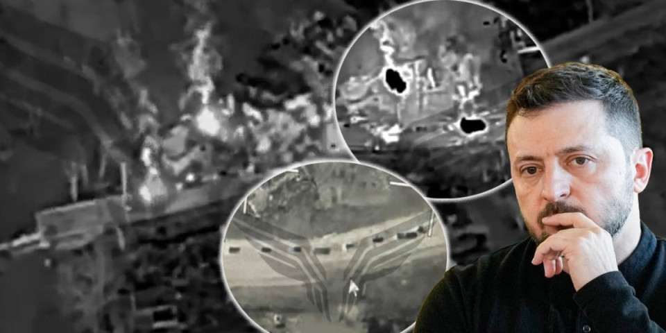 (VIDEO) POKOLJ, MILOSTI NEMA! Rusi se jezivo osvetili za Kursk: Kolona koja se povlačila iz Sudže zbrisana sa lica zemlje!