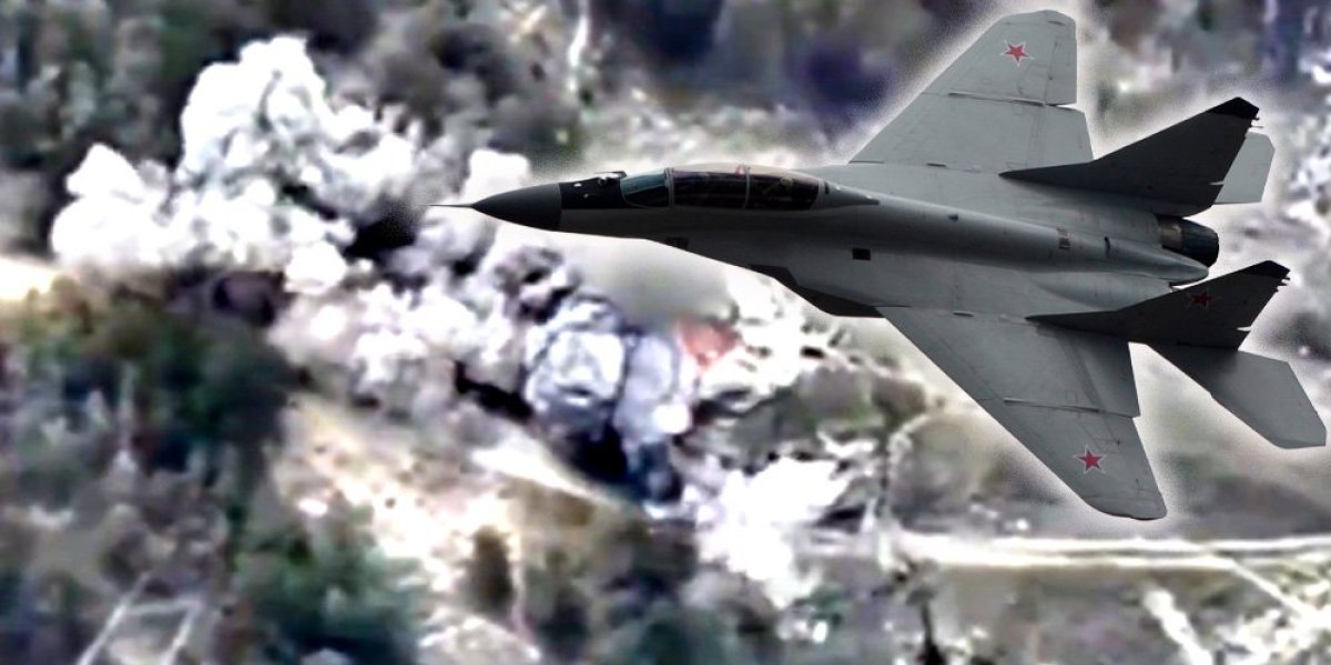 (VIDEO) Dramatičan snimak sa neba, Rusi doživeli šok: Ukrajinski MIG-29 se pojavio niotkuda i raspalio po dronovima