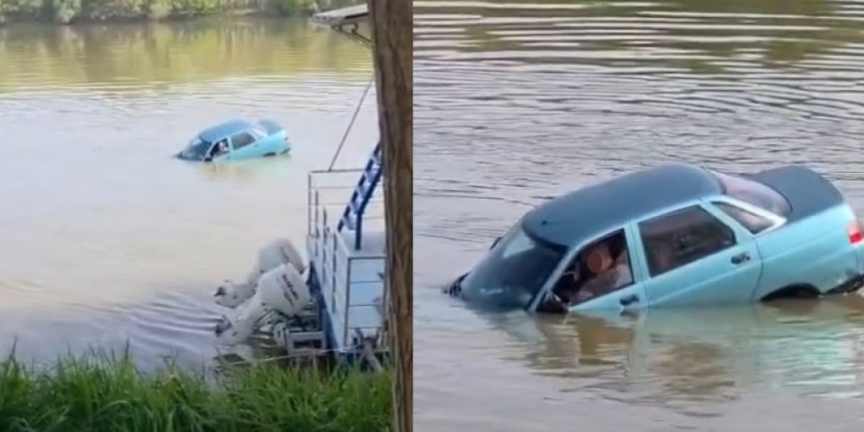 Udario komšiju kolima, pa se ubio! Ovo je razlog zbog kog je muškarac sleteo autom u Savu?! (VIDEO)