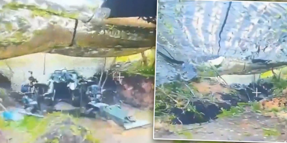 Rusi razorili američku haubicu: Kamuflirali top u šumi, operater drona se nije dao prevariti - pogodio direktnu o metu (VIDEO)
