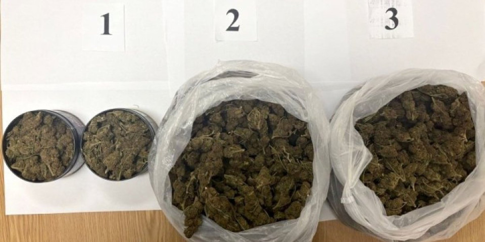 Policija zaplenila drogu: Uhapšen muškarac zbog ovih narkotika