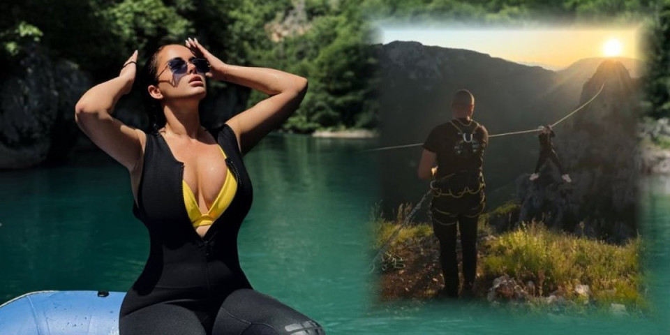 Tijana Milentijević se zaglavila na ziplajnu: Pevačica vrištala i plakala dok je bespomoćno visila nad provalijom